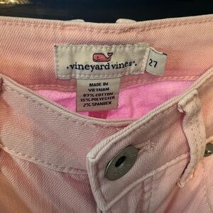 Vineyard Vines Coral SkinnyJeans size 27